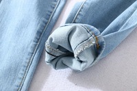 2020 Vintage Skinny cztery przyciski wysokiej talii dżinsy rurki kobiety Slim Fit Stretch spodnie dżinsowe pełnej długości Denim obcisłe spodnie 6